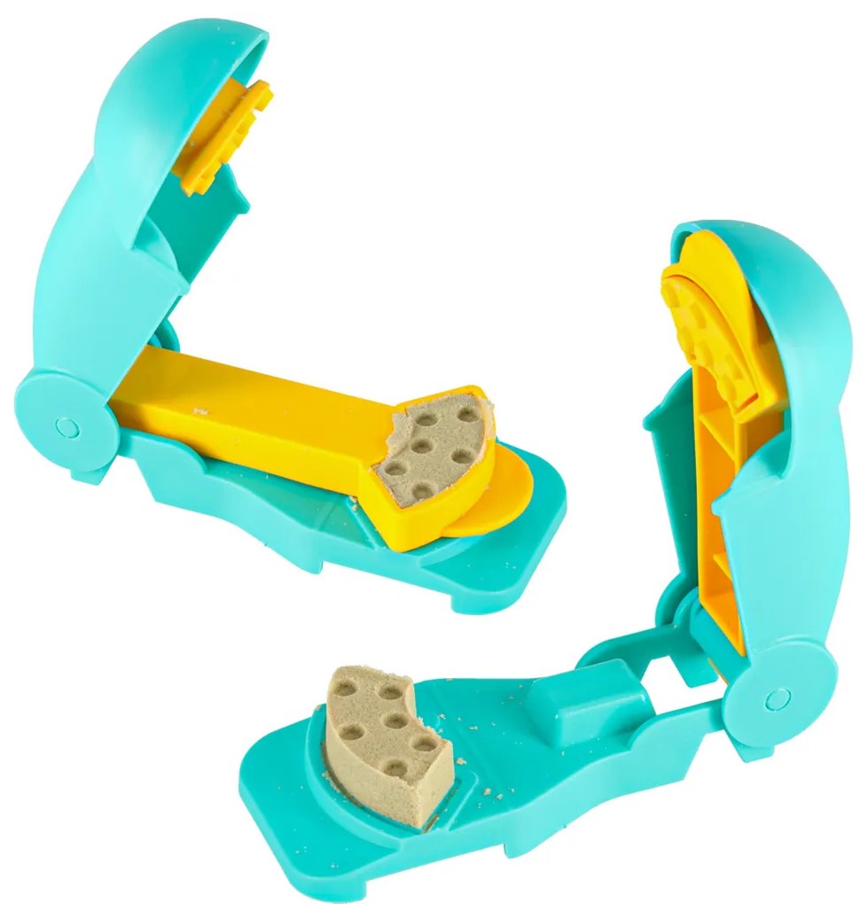 KIK Detská súprava do piesku HRAD 750 g – kreatívny set s príslušenstvom, náradím 3+