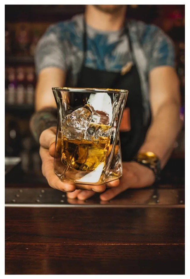 Dvojitý pohár na whiskey Vialli Design, 300 ml