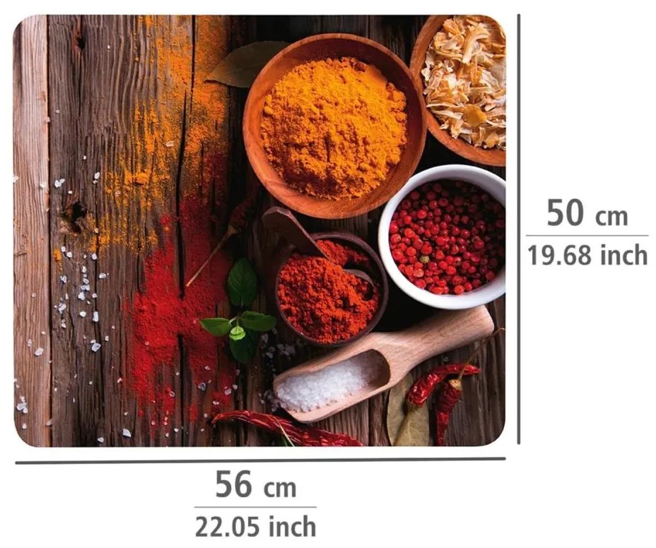 WENKO 53870100 - Doska 56x50 cm pestrofarebná