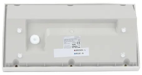 LED Vonkajšie nástenné svietidlo LED/12W/230V 3000K IP65 biela