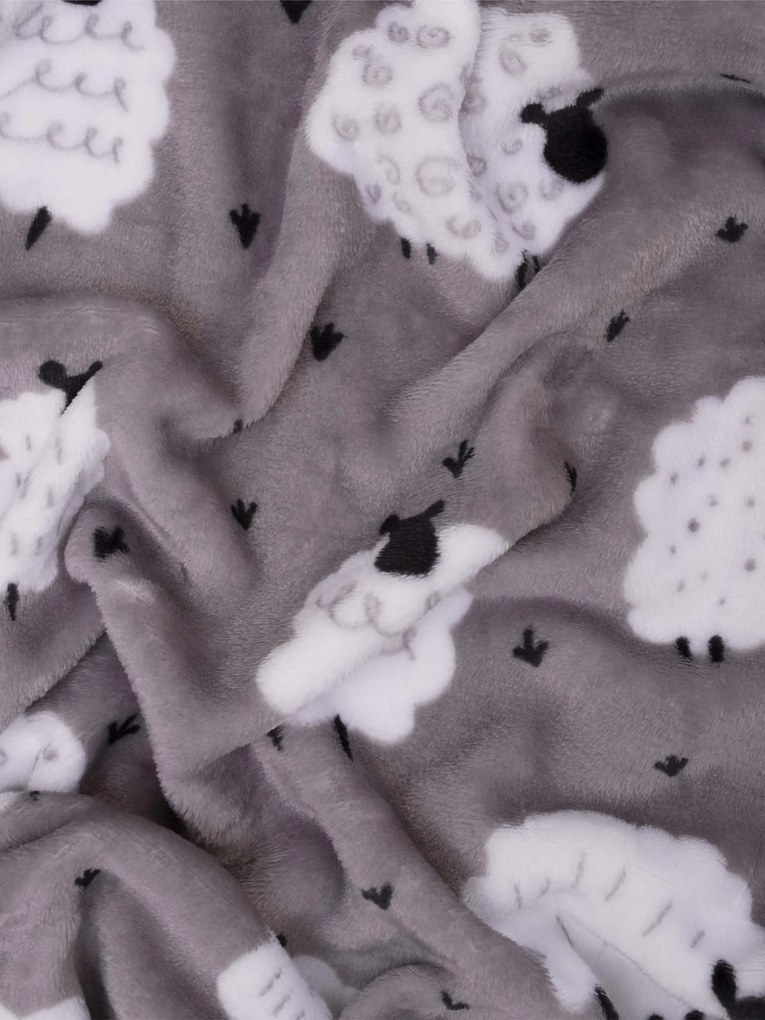 Deka mikroplyš Exclusive 150 × 200 cm – Ovečky