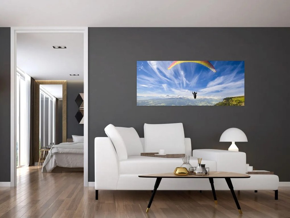 Obraz - Paragliding (120x50 cm)