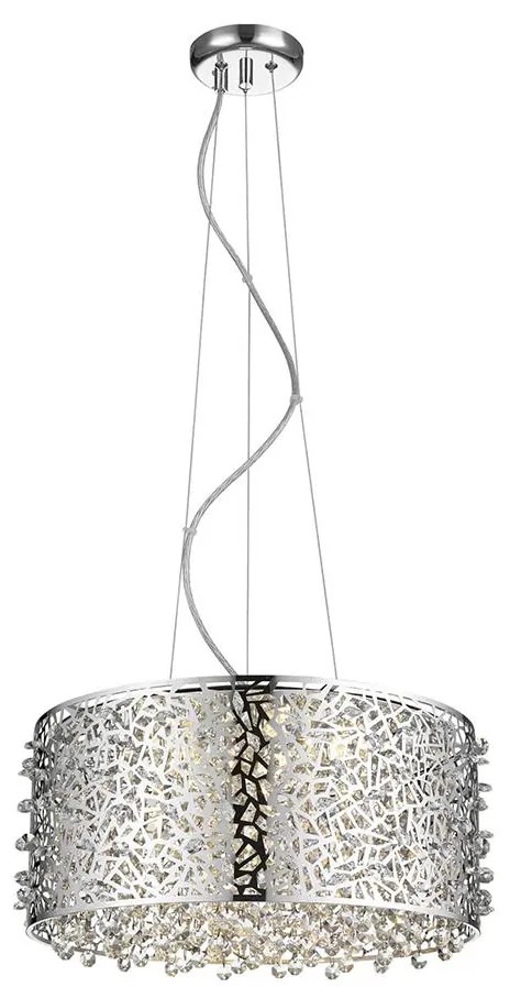 Klausen 142003 - LED Stmievateľný krištáľový luster na lanku FOREST 5xLED/5W/230V