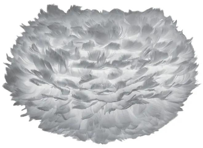 Sivé tienidlo z husieho peria UMAGE EOS, Ø 45 cm