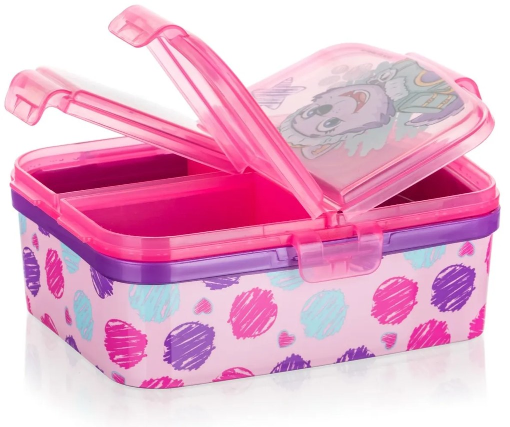 Vetro-plus Box na desiňák, delený PATROLA Girl17,5 x 13 cm