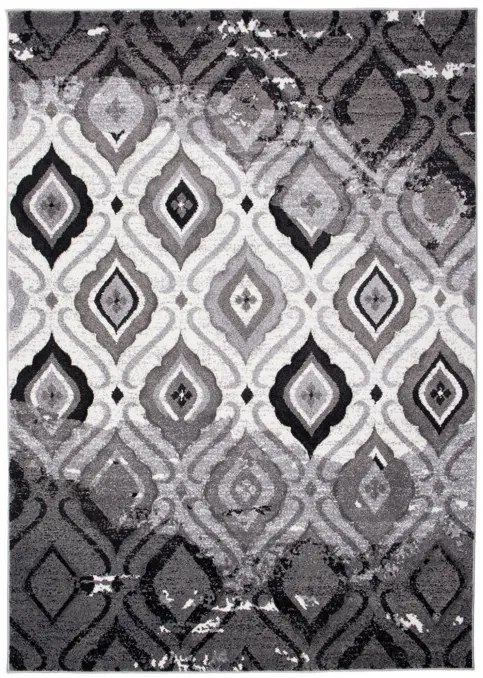 Koberec Sumatra H109B Geometric svetlo sivý