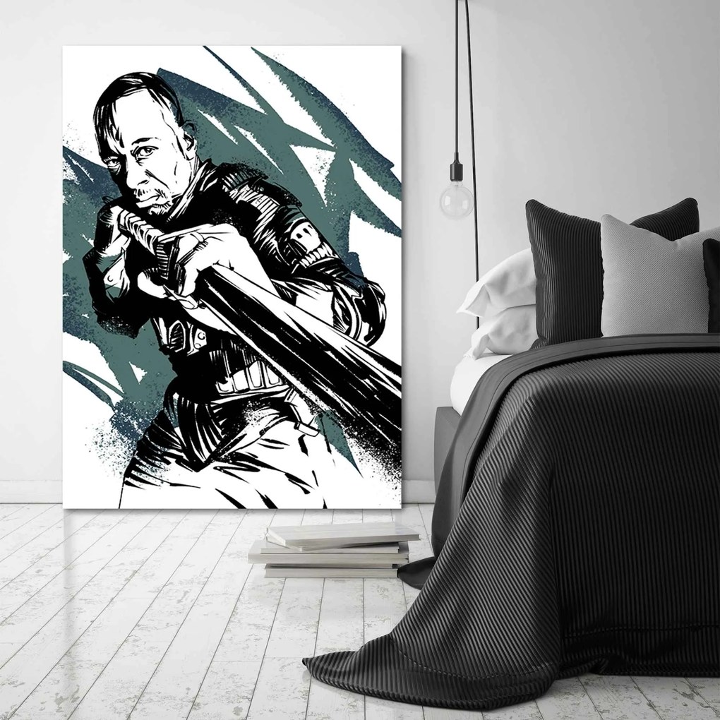 Gario Obraz na plátne The Walking Dead, Morgan - Nikita Abakumov Rozmery: 40 x 60 cm