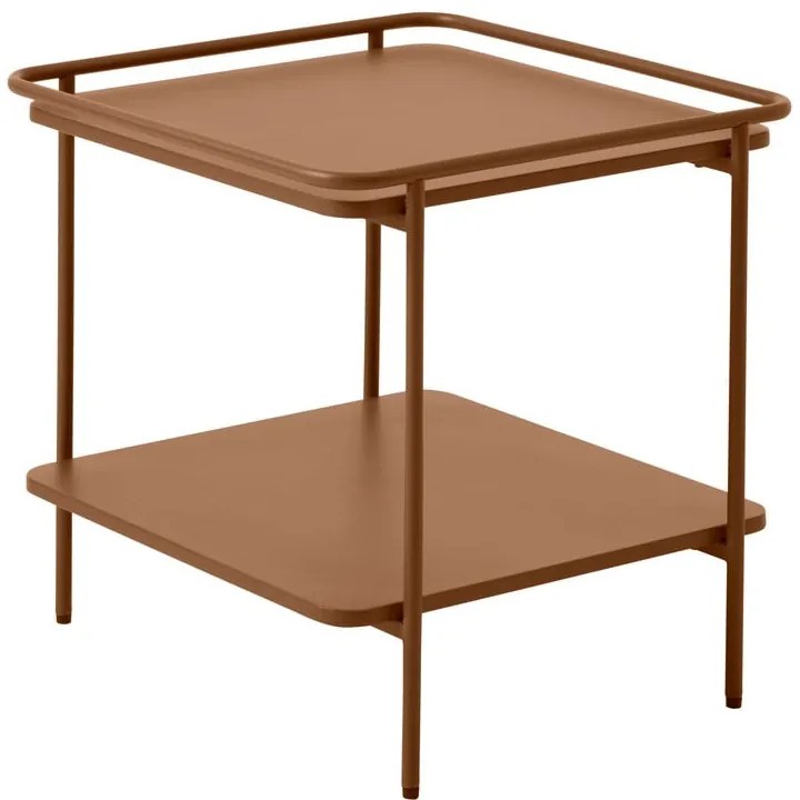 Kovový odkladací stolík 45x45 cm Yuba – Unique Furniture
