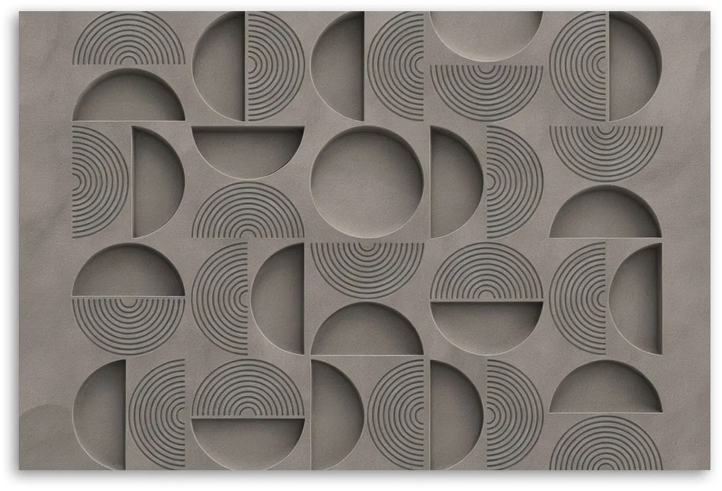 Gario Obraz na plátne Moderné 3D tvary Rozmery: 90 x 60 cm