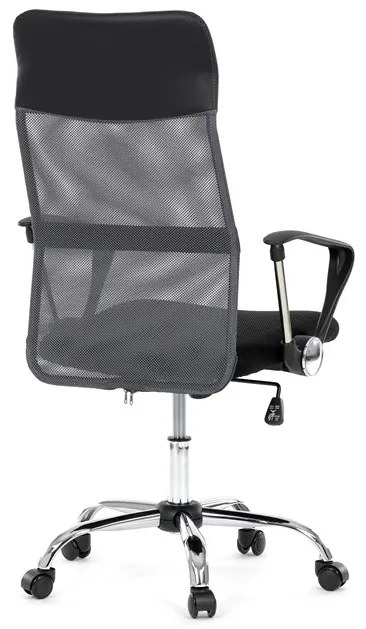 Autronic BONTEC Kancelárska stolička, hojdací mechanizmus, šedá sieťovina, KA-E305 GREY Farba: Šedá