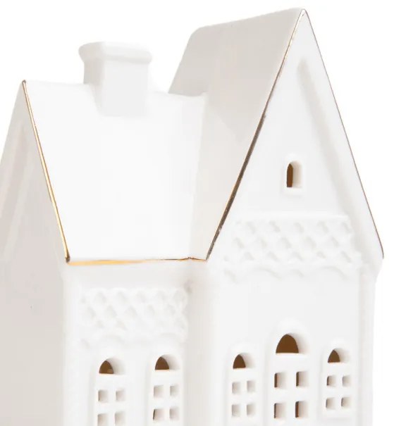 LED domček KANIA biely 857015