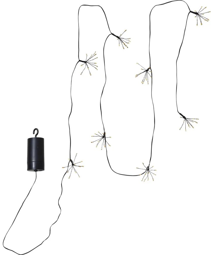 Vonkajšia svetelná LED reťaz Star Trading Flower, dĺžka 2,1 m