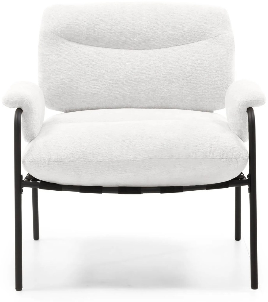 Moderní relaxační křeslo INVERNO ecru