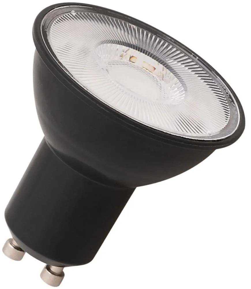 LED žiarovka GU10 čierna 6,9W = 80W 575lm 2700K Warm 36° OSRAM Value