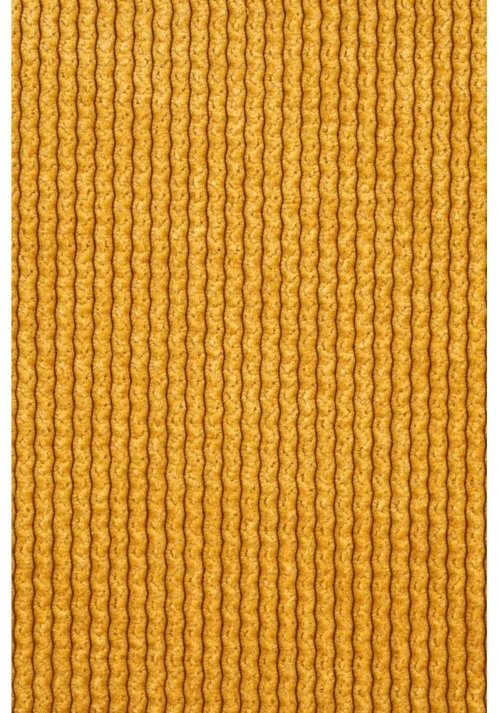 Okrovožlté zamatové kreslo Bubba – Zuiver