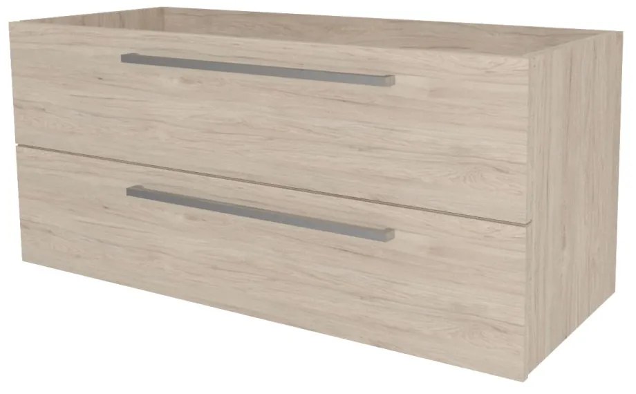 Mereo, Mereo Bino, kúpeľňová skrinka 121 cm, Multidecor, Light Rock Hickory, MER-CN693SLRH1