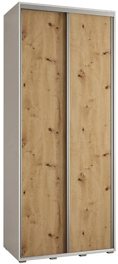 Skriňa 45 Canaris 12 100 biela/artisan/silver