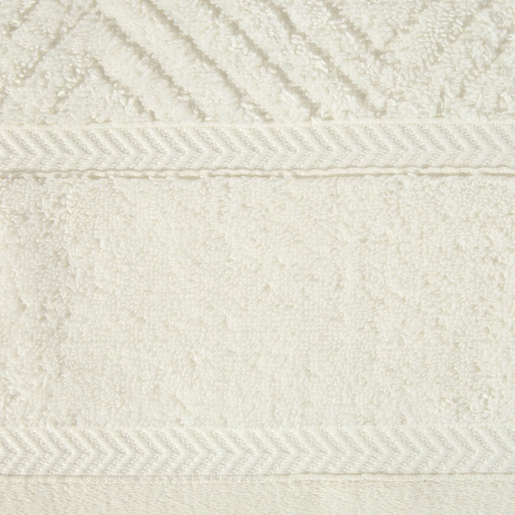 BAVLNENÝ UTERÁK KALIA2 50X90 CM KRÉMOVÁ