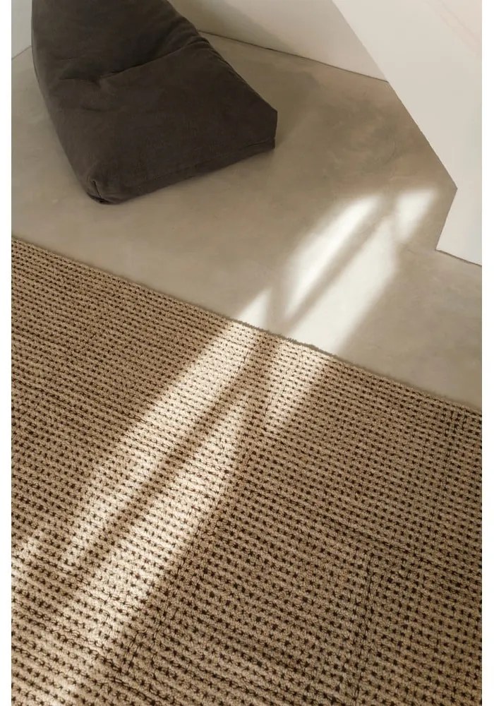 Kaki prateľný/ručne tkaný vlnený koberec 170x240 cm Unexpected Wool – Lorena Canals