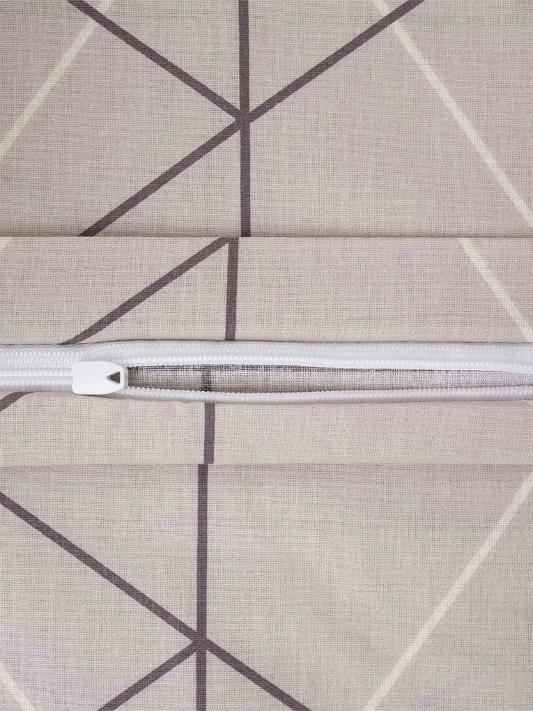 Bavlnená obliečka na vankúš Renforcé 40 × 60 cm - Sebastian béžový