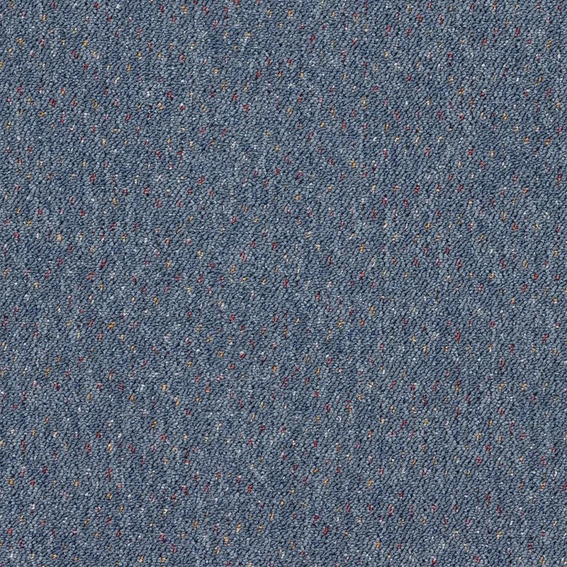 Betap, Metrážny koberec Virtuose 84, na mieru, šíře 4m, modrá, filc, chodba / predsieň