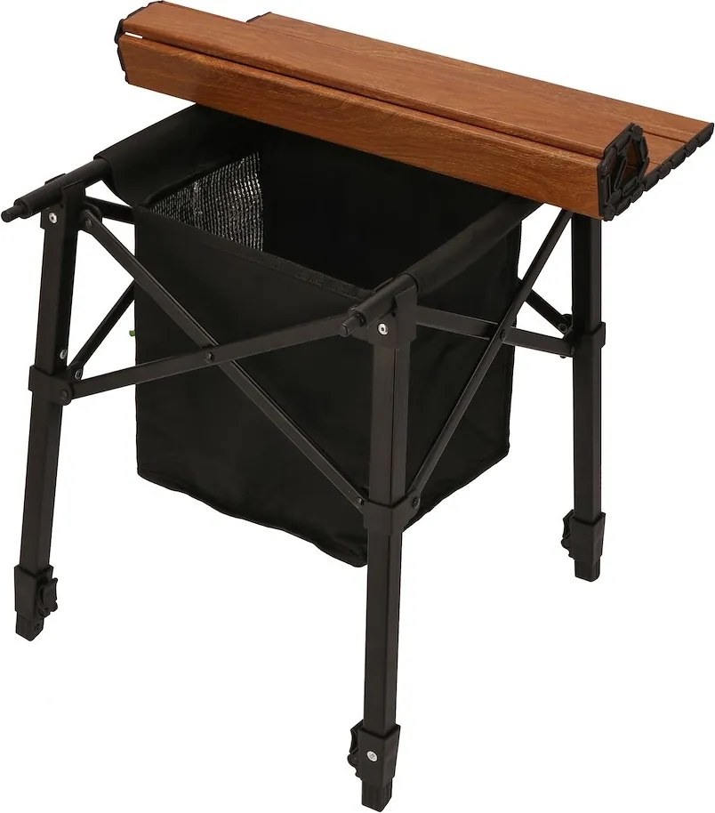 JU Kempingový stolík 50 x 50 x 50/70 s termoboxom