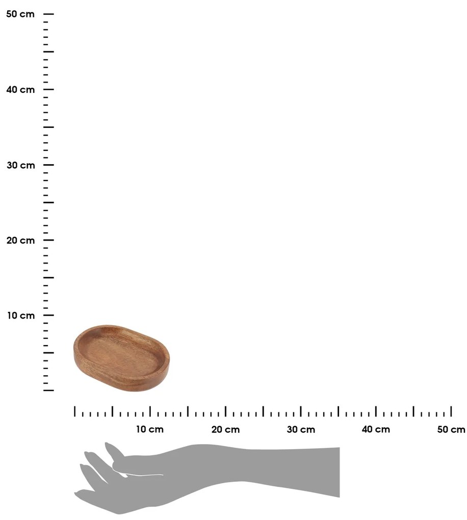 Miska na mydlo Silvestre, drevo