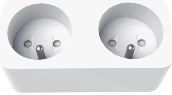 Immax NEO 07751L - Inteligentná rozbočovacia zásuvka NEO LITE 2x16A/230V Wi-Fi Tuya