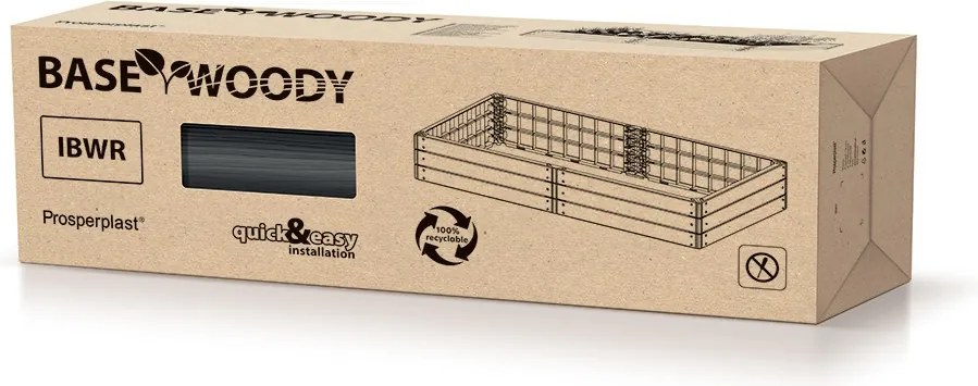 Vyvýšený záhon BOS WADY 149,2 cm hnedý