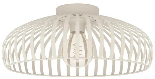 Eglo 901747 - Stropné svietidlo MOGANO 1xE27/40W/230V pr. 43 cm krémová