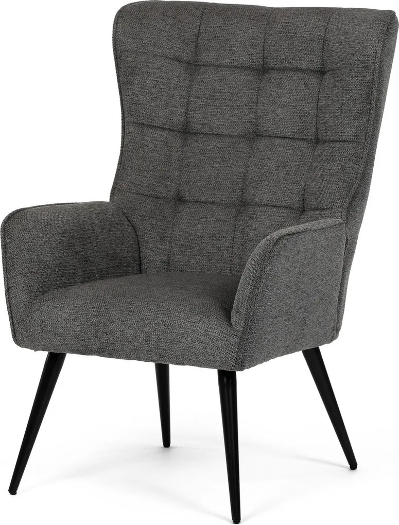 Relaxačné kreslo 315 GREY2, tmavosivá