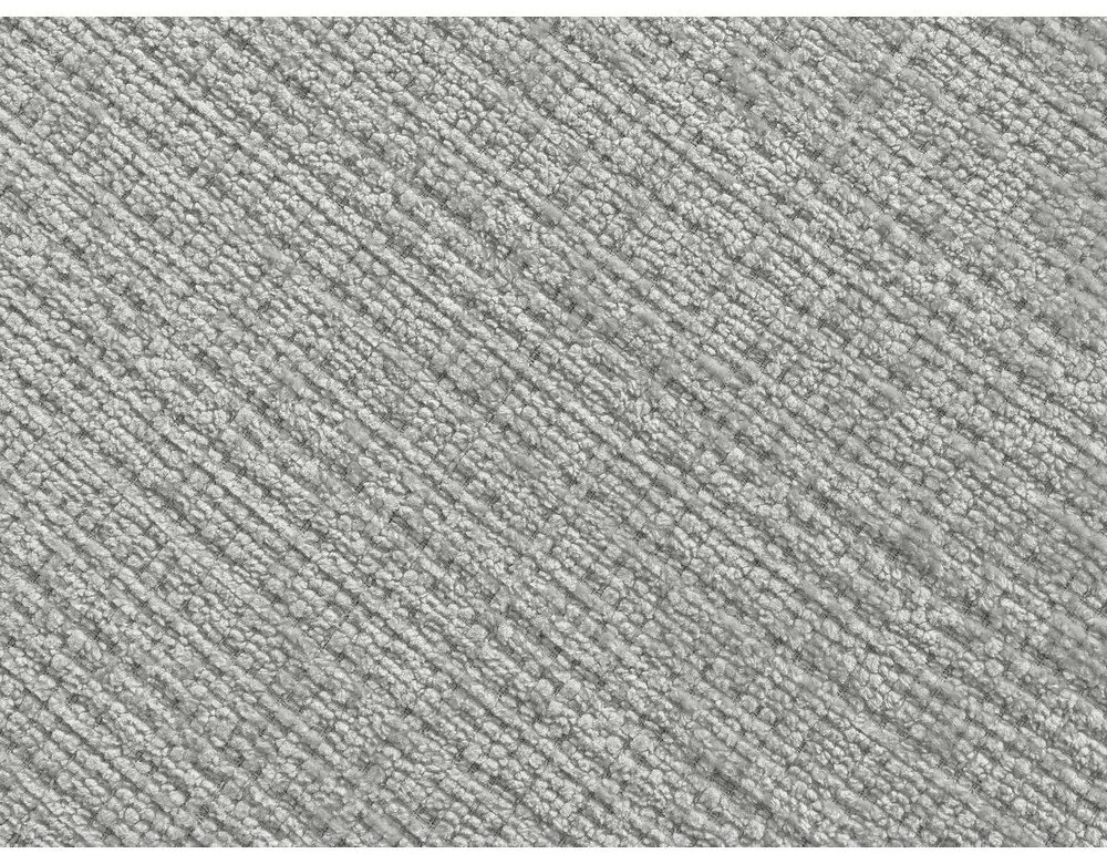 Svetlosivá ženilková rohová pohovka (pravý roh/s leňoškou) Leonore – Bobochic Paris