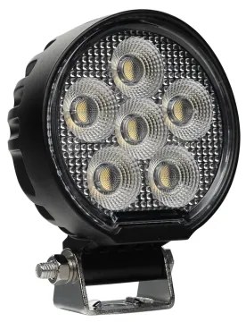 LED Bodové svietidlo pre automobil BLACK LED/24W/10-30V IP69 5700K zaokrúhlený