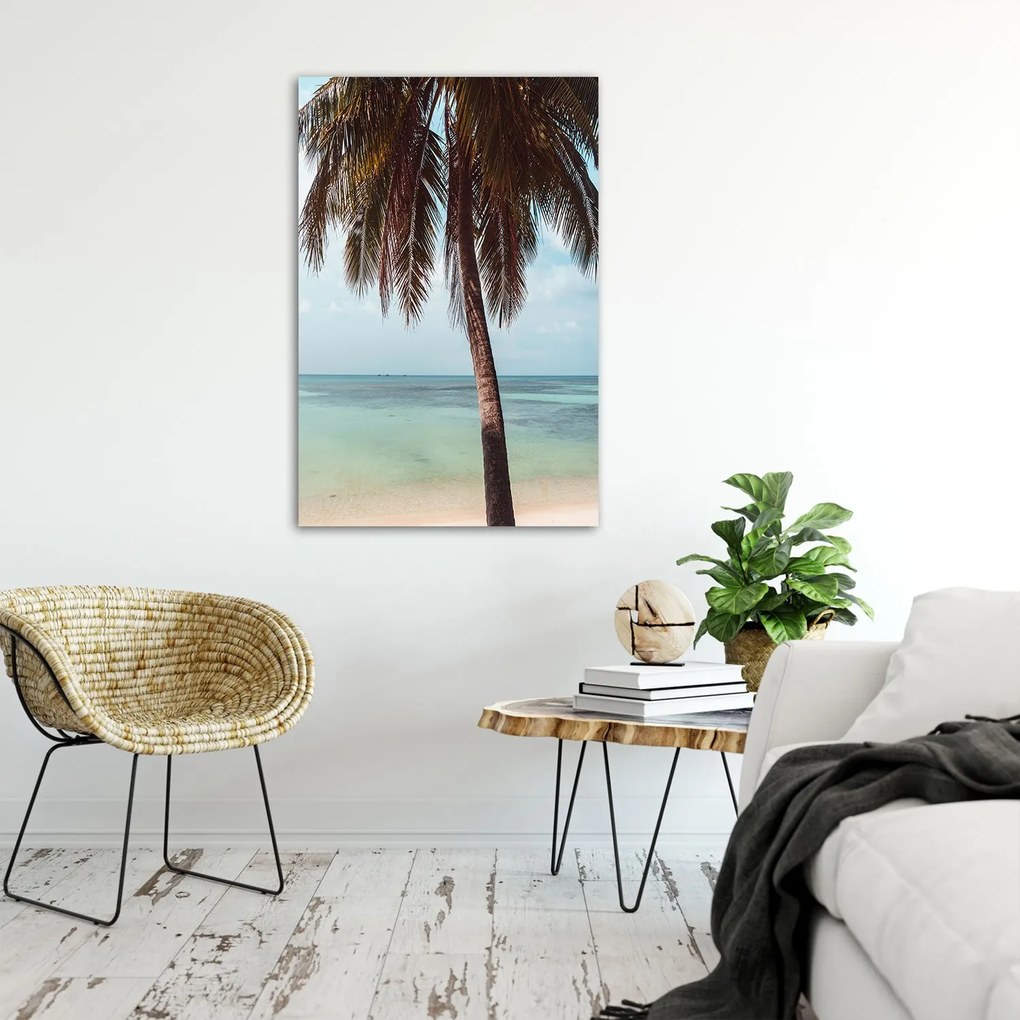 Gario Plagát Pláž na oceáne Farba rámu: Bez rámu, Rozmery: 30 x 45 cm
