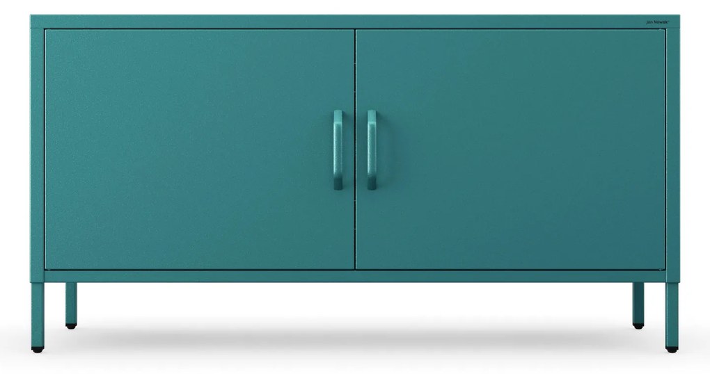 Kovová TV skrinka na nožičkách v námornom štýle, 1150x595x400 mm: ROSA Modern
