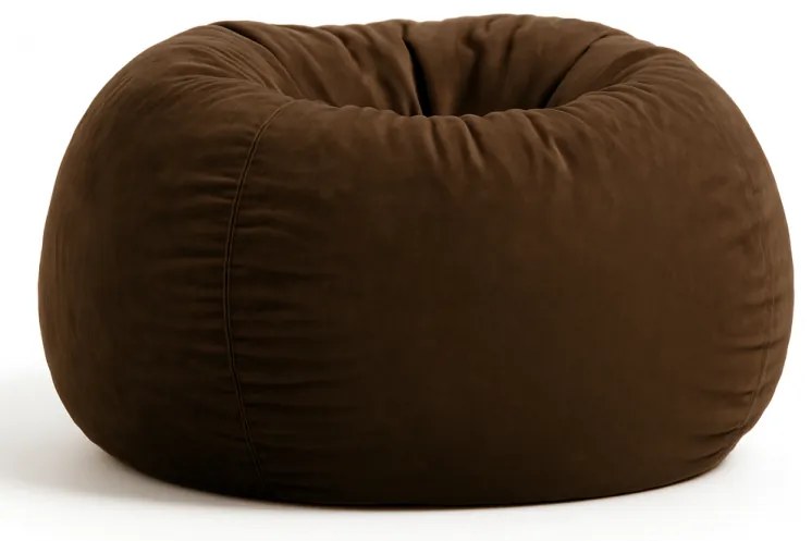 Sedací vak leňošník tmavohnedý EMI