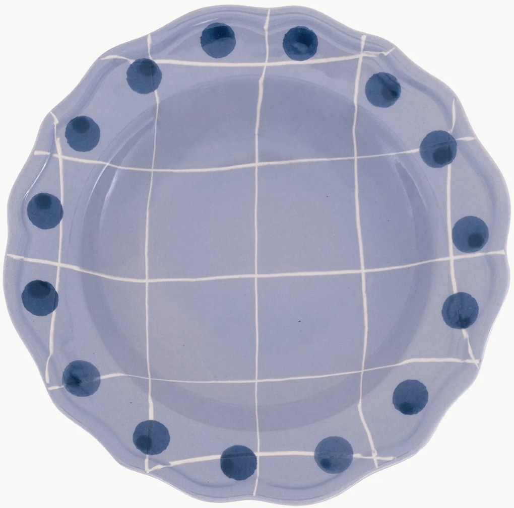 Ručne maľovaný hlboký tanier Amalfi