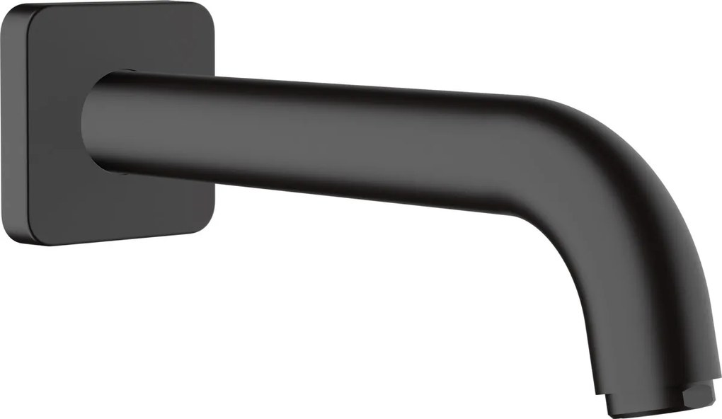 Hansgrohe Vernis Shape, vaňový výtok, čierna matná, HAN-71460670