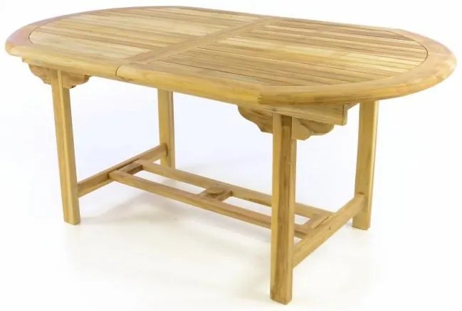Záhradný drevený set z teakového dreva - 6 stoličiek, stôl