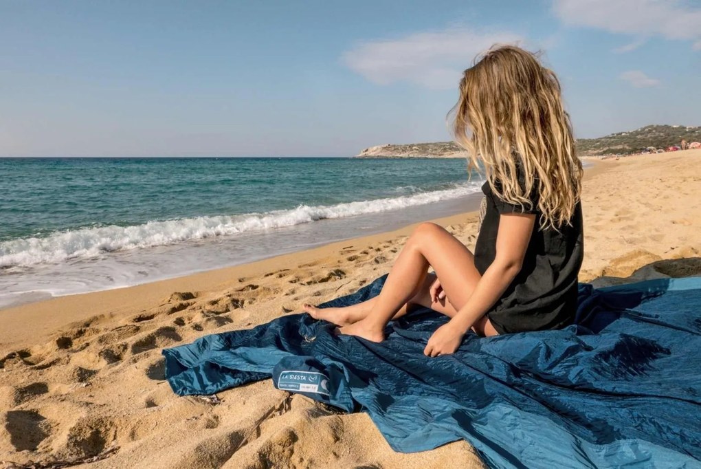 La Siesta COLIBRI 3.0 DOUBLE - cestovná hojdacia sieť ľahká ako pierko a napriek tomu veľmi pevná, 100% polyamid / laná: 100% polyester / hák: letecký hliník