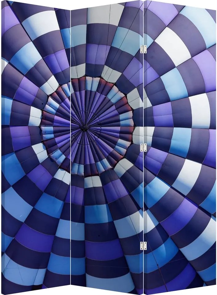 Paraván - Štruktúra lietajúceho balóna (126x170 cm)