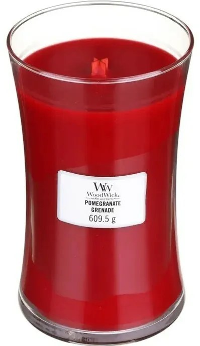 WoodWick vonná sviečka veľká váza granátovéjablko, 609 g