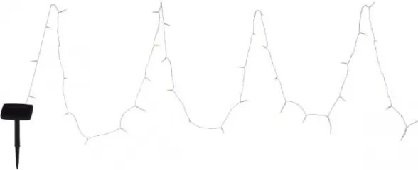 Globo 33700-120 - LED Solárna reťaz 20 m 120xLED/2,4V IP44