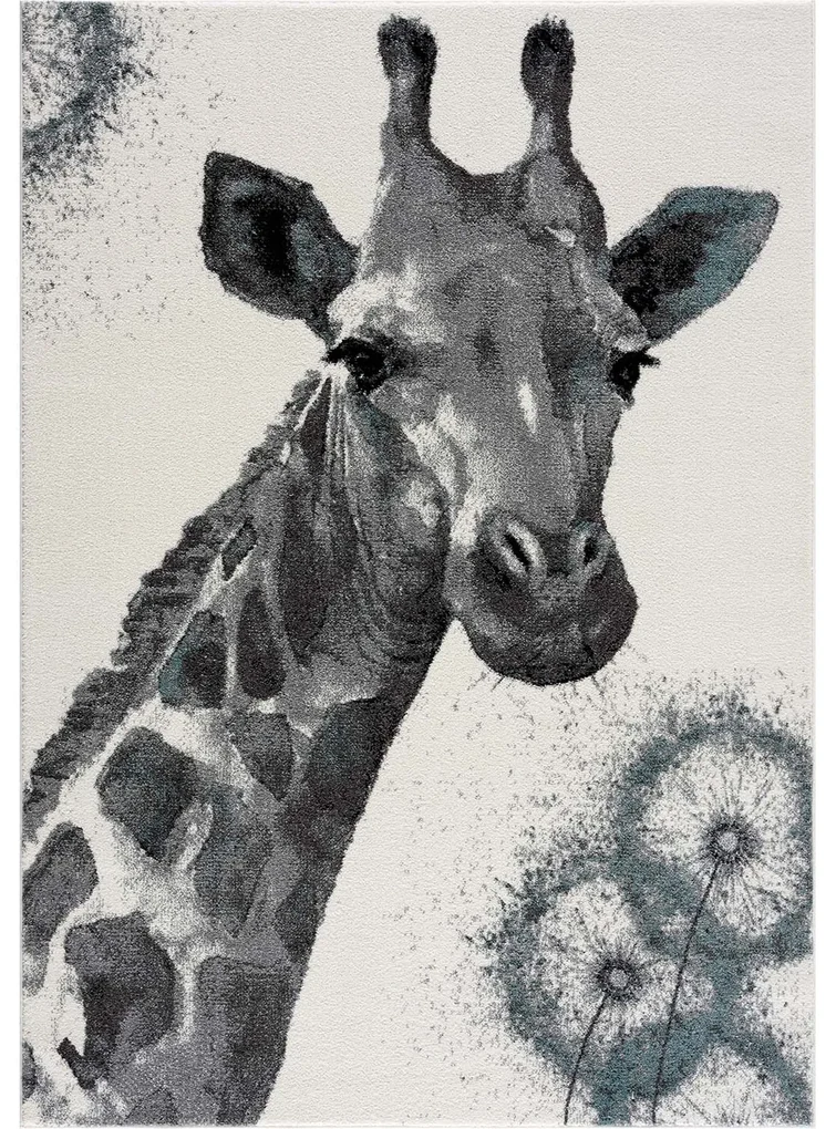 Dekorstudio Detský koberec SAVANA - Žirafa 9370 Rozmer koberca: 120x160cm