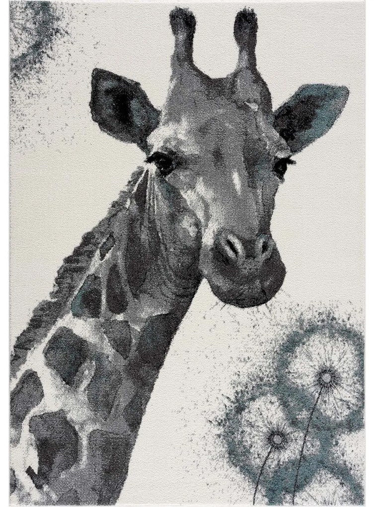 Dekorstudio Detský koberec SAVANA - Žirafa 9370 Rozmer koberca: 140x200cm
