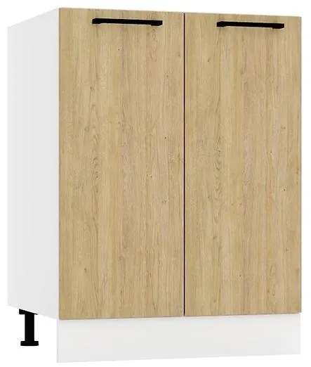 Kuchynská skrinka Denis D60 dub london/biela