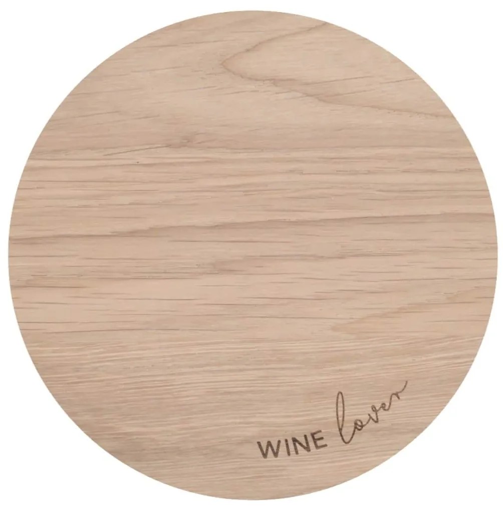 Eulenschnitt Drevená podtácka Oak Wine Lover