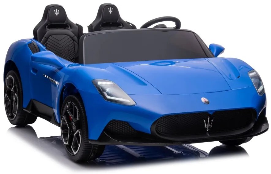 LEAN CARS Elektrická autíčko Maserati MC20 - modré - 2x200W- BATÉRIA - 24V14Ah - 2023
