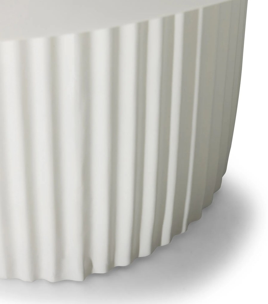 Konferenčný stolík Salerno 70 cm biely