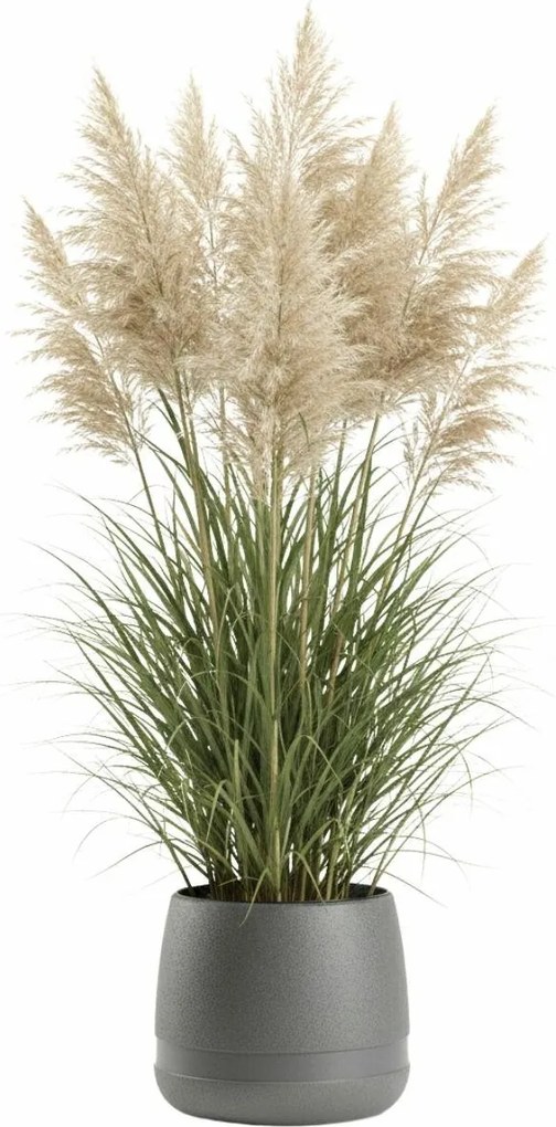 Květináč LUNA Vase 34,8 cm antracitový